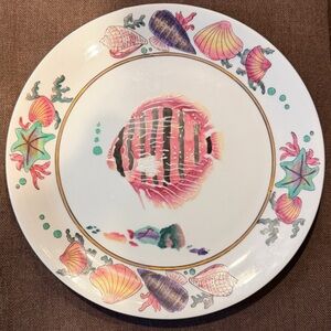Decorative Sea Life Plate